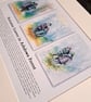 Original hand painted watercolour print of children playing in Ashdown Forest - Image 3