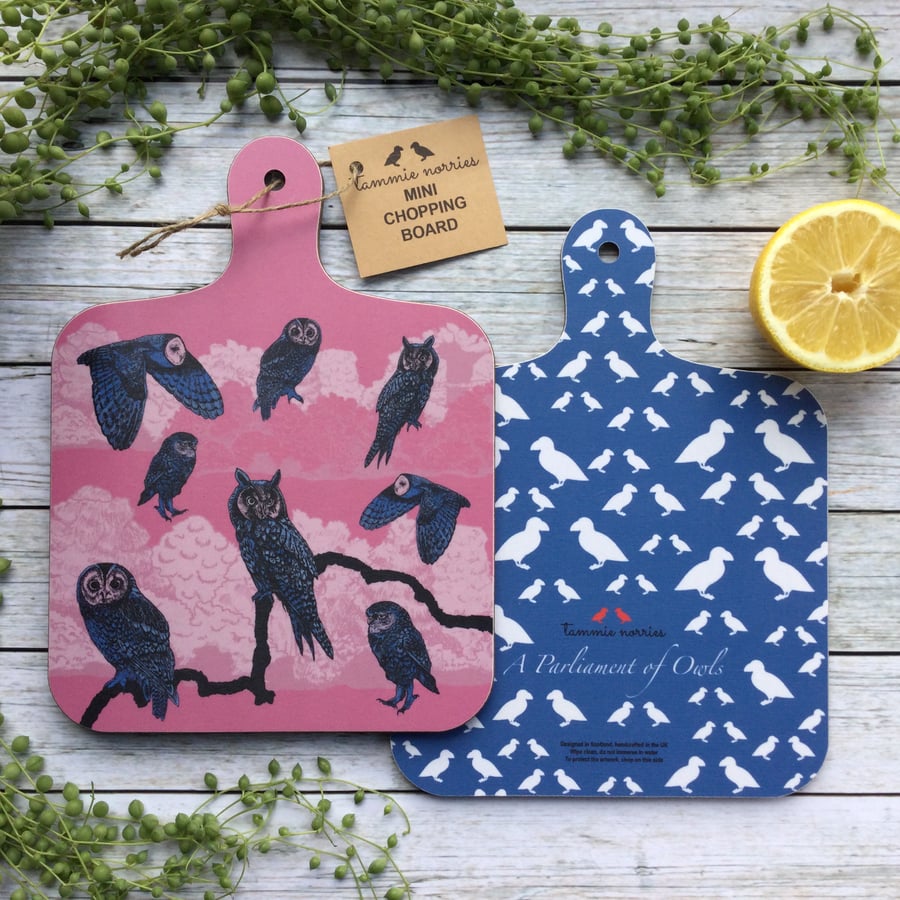 Owl Chopping Board