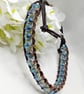 "Mermaid" Glass Wrapped Bracelet - Image 5