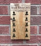 Bar snacks holder, wall mounted snack board, Barware for homebar pub bar Mancave