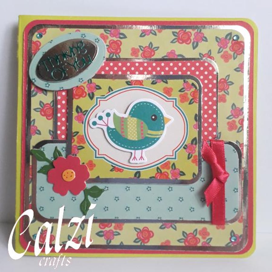 "Thinking of you" Greeting Card