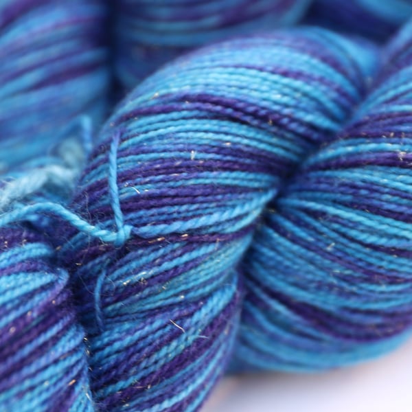 SALE: SPECIAL SECOND: Magic Spell - Superwash Sparkly merino-nylon 4 ply yarn