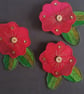 Poppy Textile Brooch - Image 2