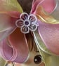 Back to School Hair Bow – Cute & Fun Hair Clip beautiful shimmery ribbon.  - Image 3