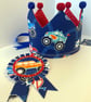 Child’s Fabric Crown & Birthday Badge Set  - Image 1