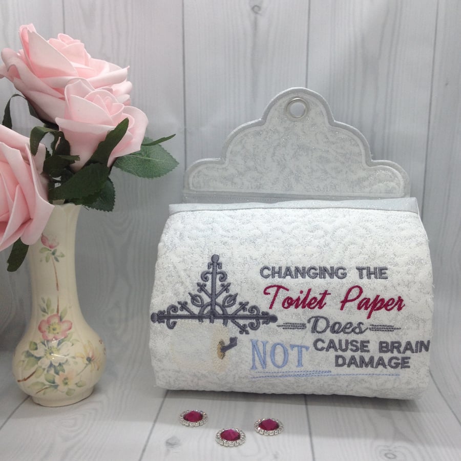 Quirky Spare Toilet Roll cover PB10