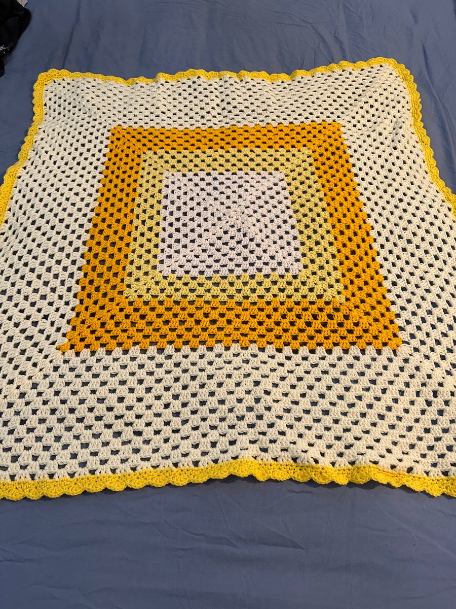 Yellow Baby Blanket