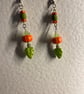 Parker - Pumpkin & Leaf Earrings  - Image 2