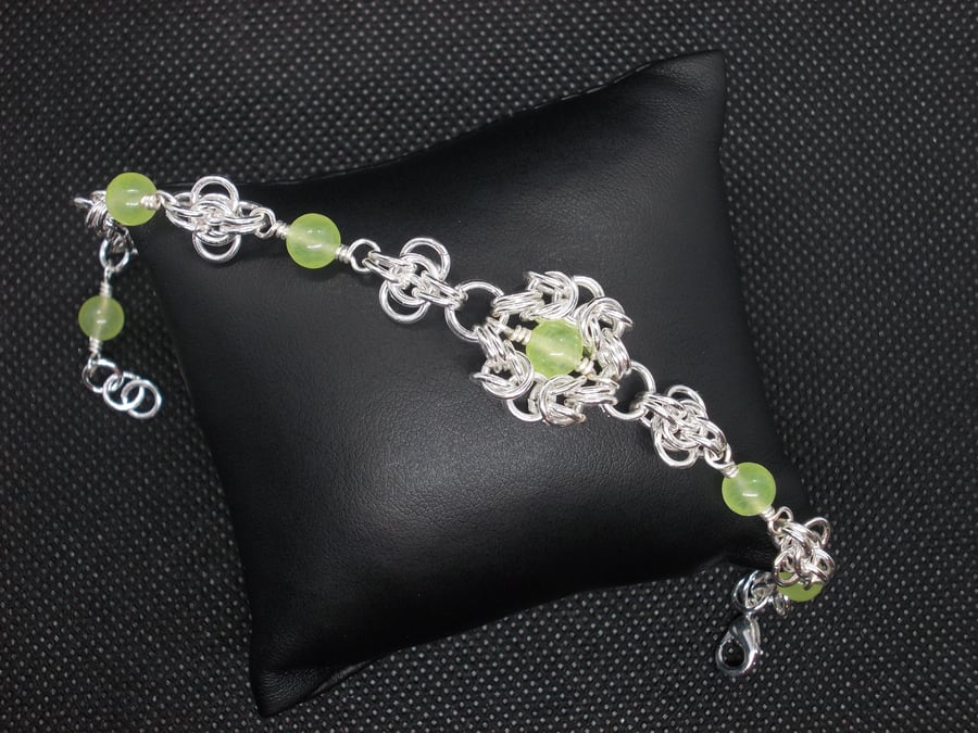SALE - Byzantine romanov feature bracelet
