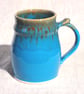 Pint Tankard in Turquoise Glaze - handthrown ceramic - Image 1