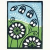 Flower Lino Print