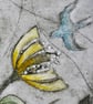 'Astrantia' - Original Handmade Collagraph. - Image 3