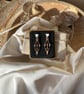 Enchanted Elven Filigree Walnut Wood Earrings - Image 8