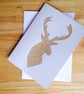 3 Stag Christmas Cards - Image 2