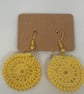 'soft circle' crochet earrings - Image 4