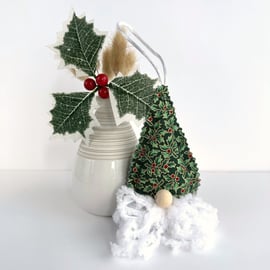 Green Gnome Hanging Christmas Decoration