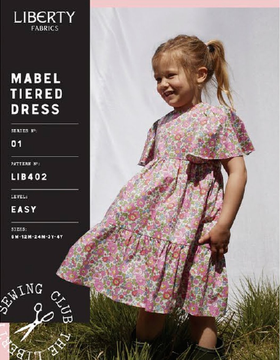 Liberty Dressmaking Pattern - Mabel Tiered Dress