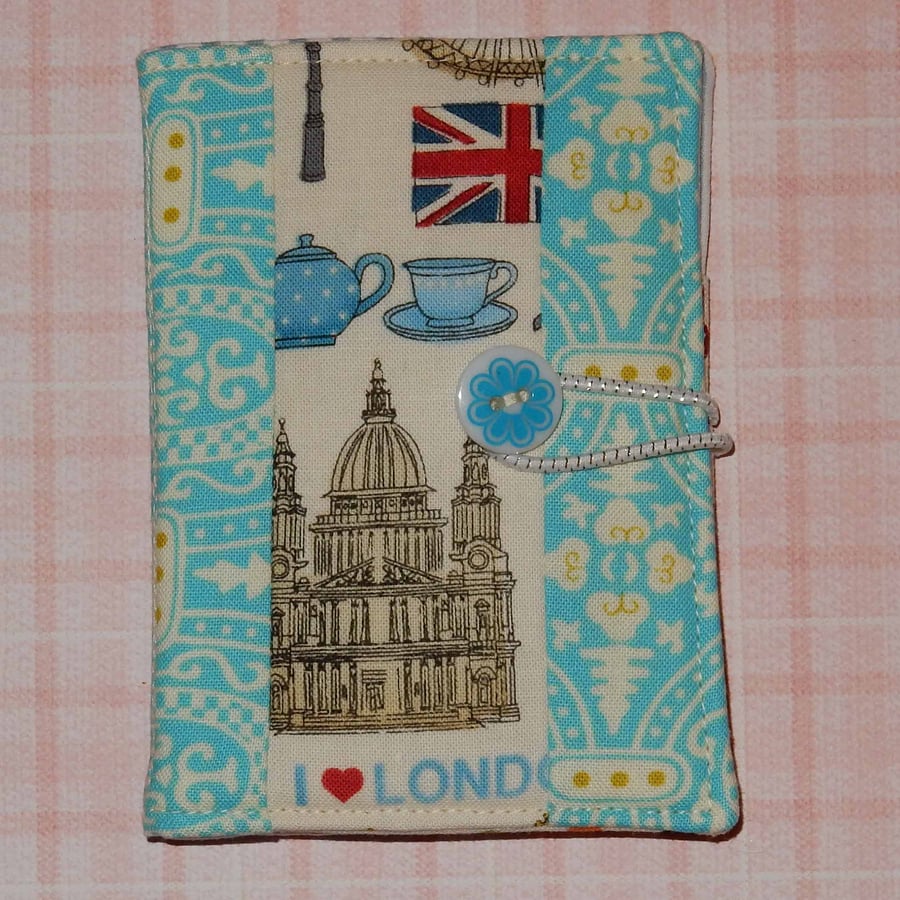 Tea bag wallet - London theme