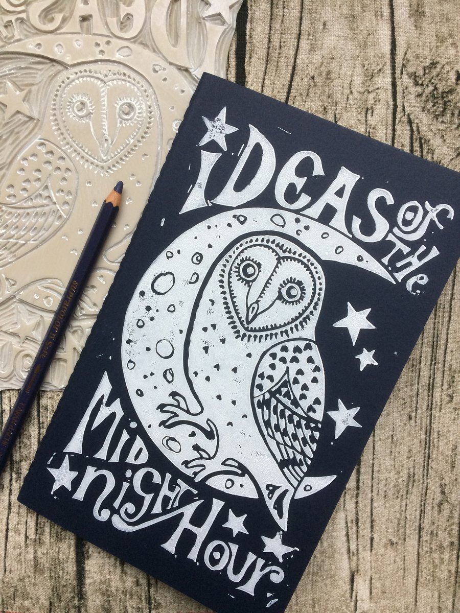 ‘Ideas of the Midnight Hour’ A5 Notebook  