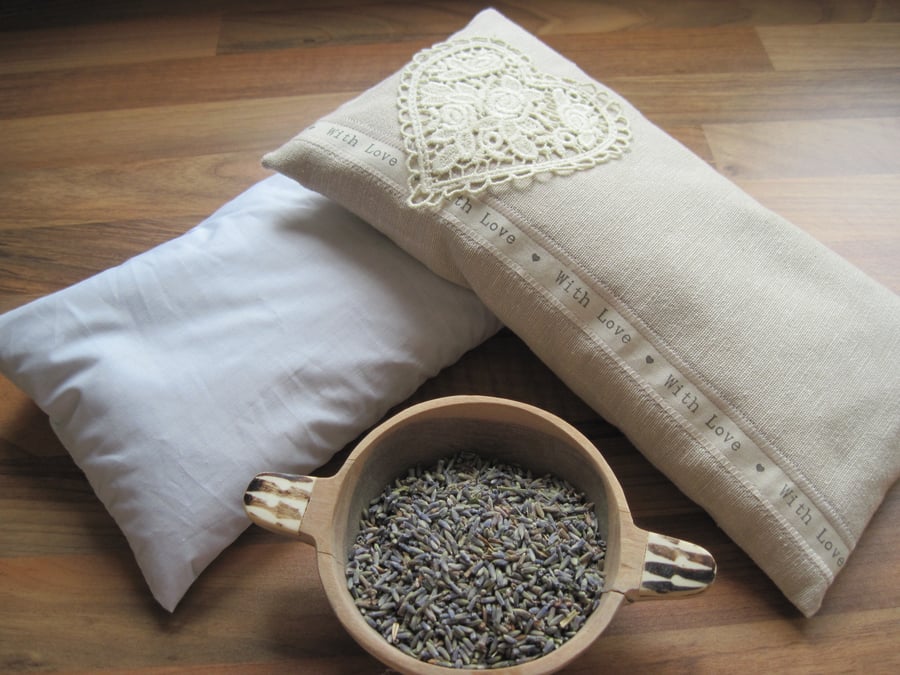 Organic Lavender Scented Pillow "Bridesmaids Favours"