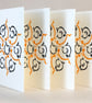 Cornish Dance (Troyl) - 'Troyllya' - Original HandPrinted Linocut Card - Image 3