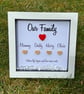 Personalised Our Family Box Frame  - Image 4