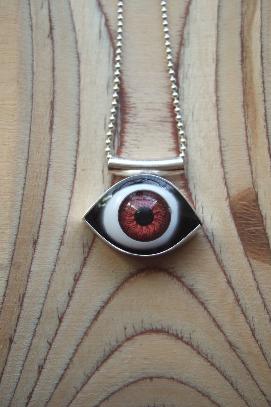 Sterling Silver Eye Pendant No. 3