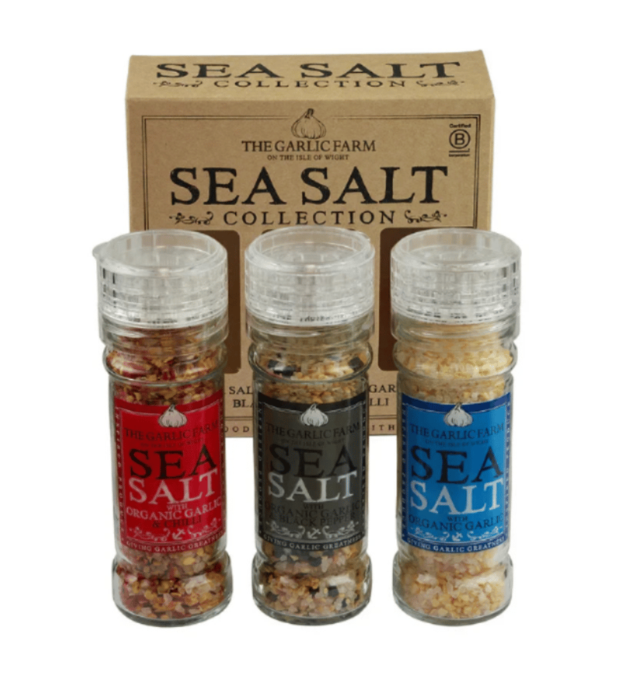The Garlic Farm Garlic Sea Salt Collection