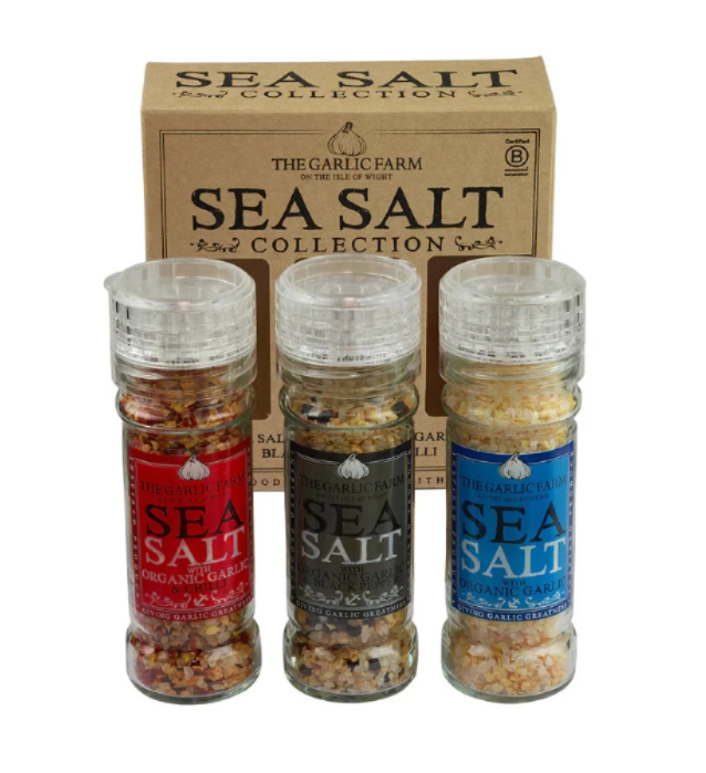 The Garlic Farm Garlic Sea Salt Collection
