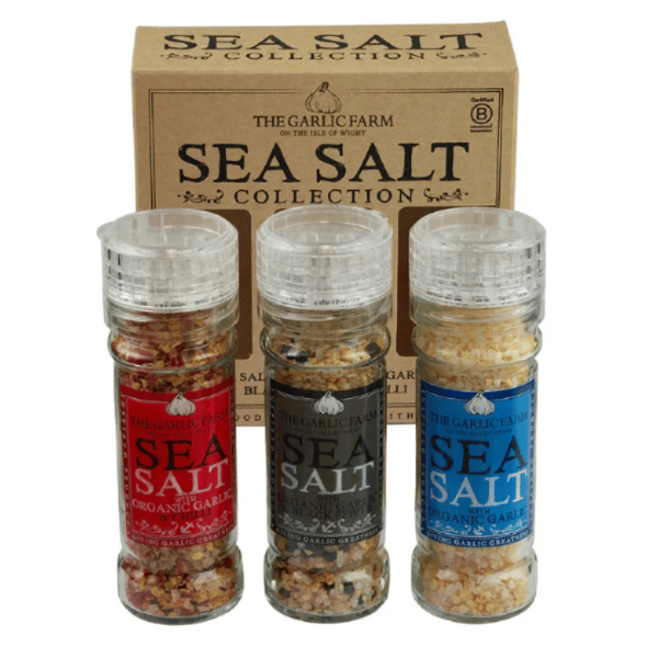 The Garlic Farm Garlic Sea Salt Collection