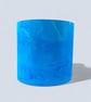  Large Statement Blue Summer Sky Marbled Plant Pot - House Plant Pot