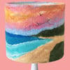 Felt Lampshade Materials Kit: Beach Sunset