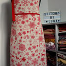 Handmade Christmas Apron, Holiday Chef Apron: Cotton Canvas, Fully Lined Apron