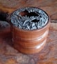Potpourri pot. Hand turned.  - Image 4