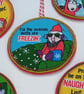 Christmas Decoration cartoon woman with humorous phrases - hanging ornament - Image 10