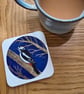 Great Spotted Woodpecker coaster 