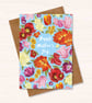 Colourful Tulips Mother's Day Card – Hand-Drawn Floral Design - Image 2