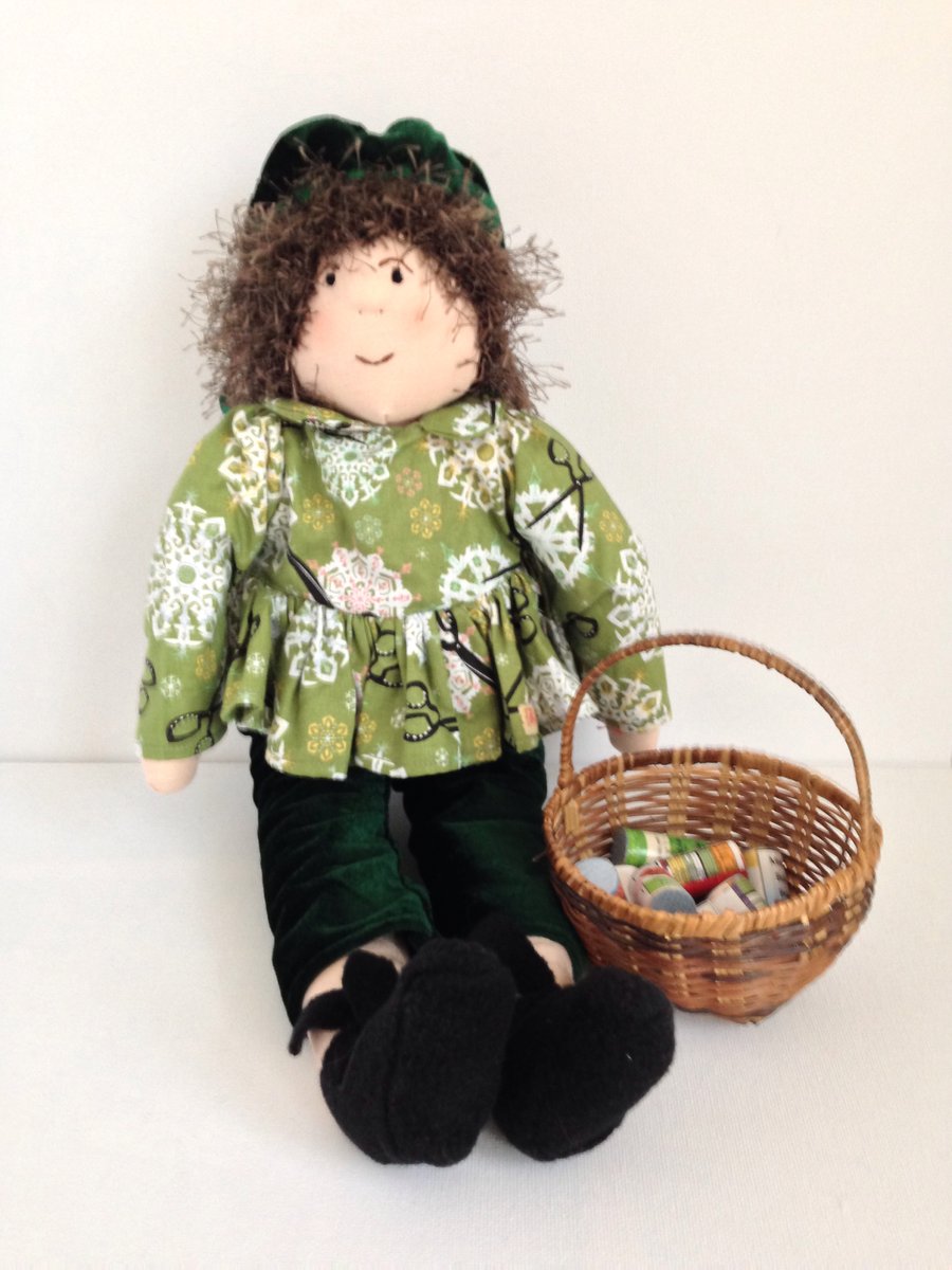Special Christmas offer -  Louise rag doll - 42cm (free postage)
