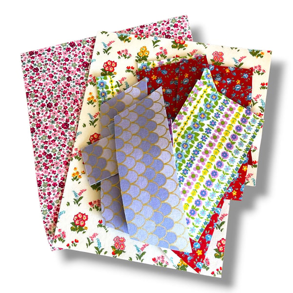 Scrap Pack - Fabric backed Felt