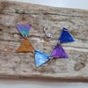 Coloured Titanium Small 'Bunting' Necklace (RESERVED FOR JULIE) - UK Free Post
