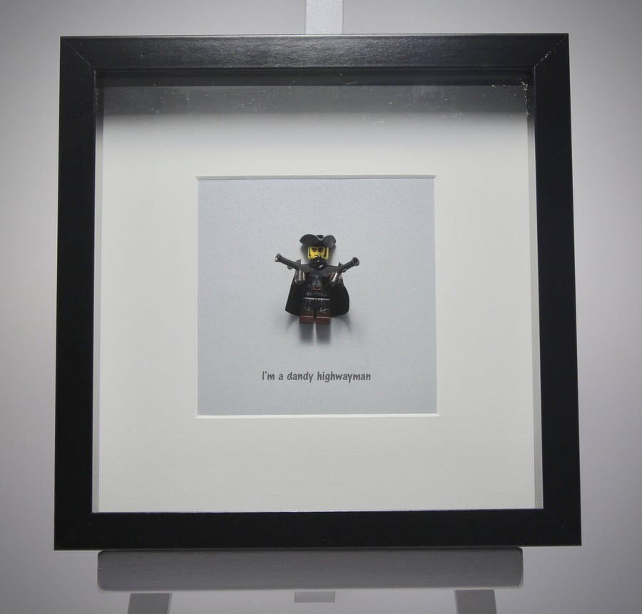 I'm a Dandy Highwayman mini Figure frame.