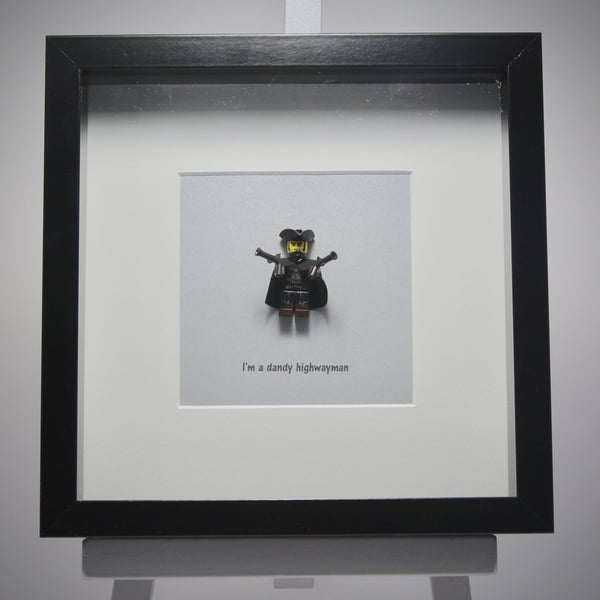 I'm a Dandy Highwayman mini Figure frame.