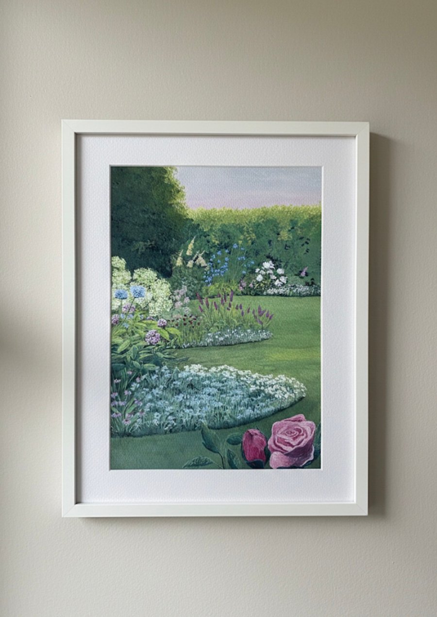 Spring garden Original Painting 