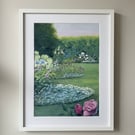 Spring garden Original Painting 