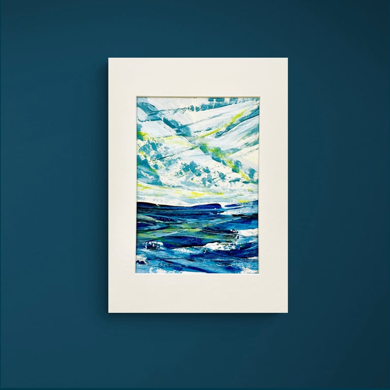 Perfectly Imperfect Original Seascape Painting - Sample 20
