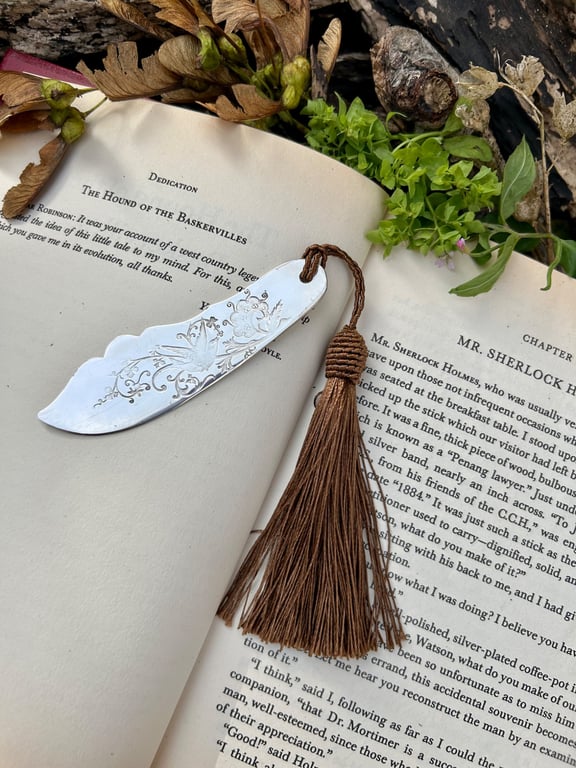 Silver plated Bookmark