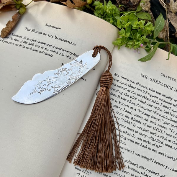 Silver plated Bookmark