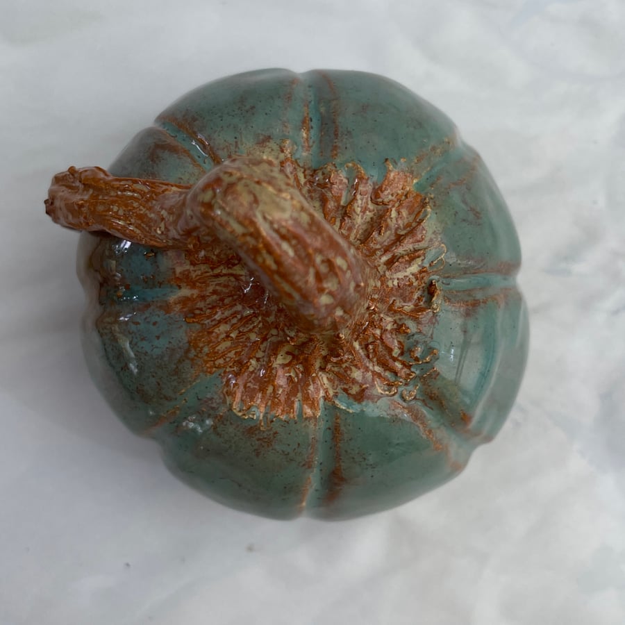 Handmade Ceramic pumpkin