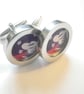 Picasso cufflinks, free shipping, gift wrapped, iconic image, Ref 1234. - Image 1