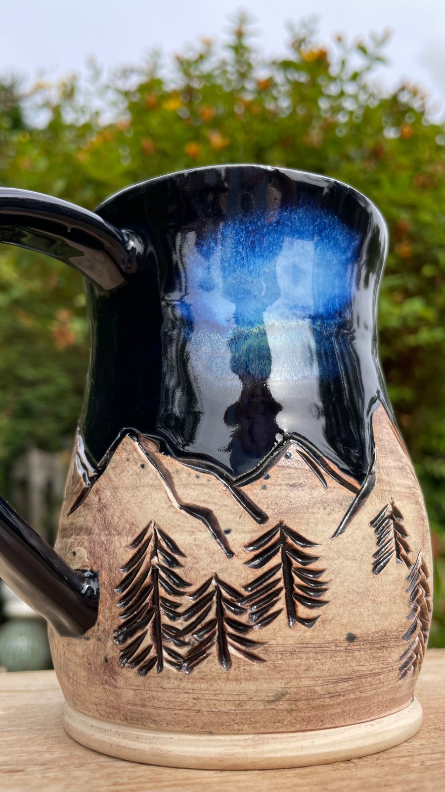 MadeWithMud Wheel Thrown Aurora Mug